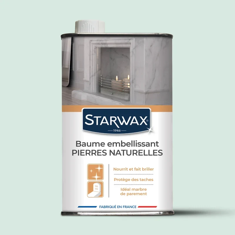 Care balm for marble and natural stone