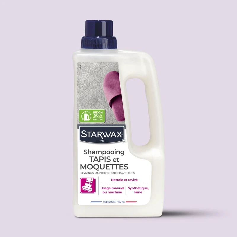 Shampooing raviveur pour tapis et moquettes 1L