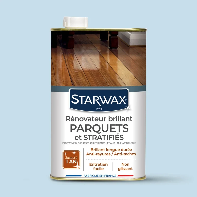 Rénovateur brillant protecteur pour parquets et sols stratifiés 1L