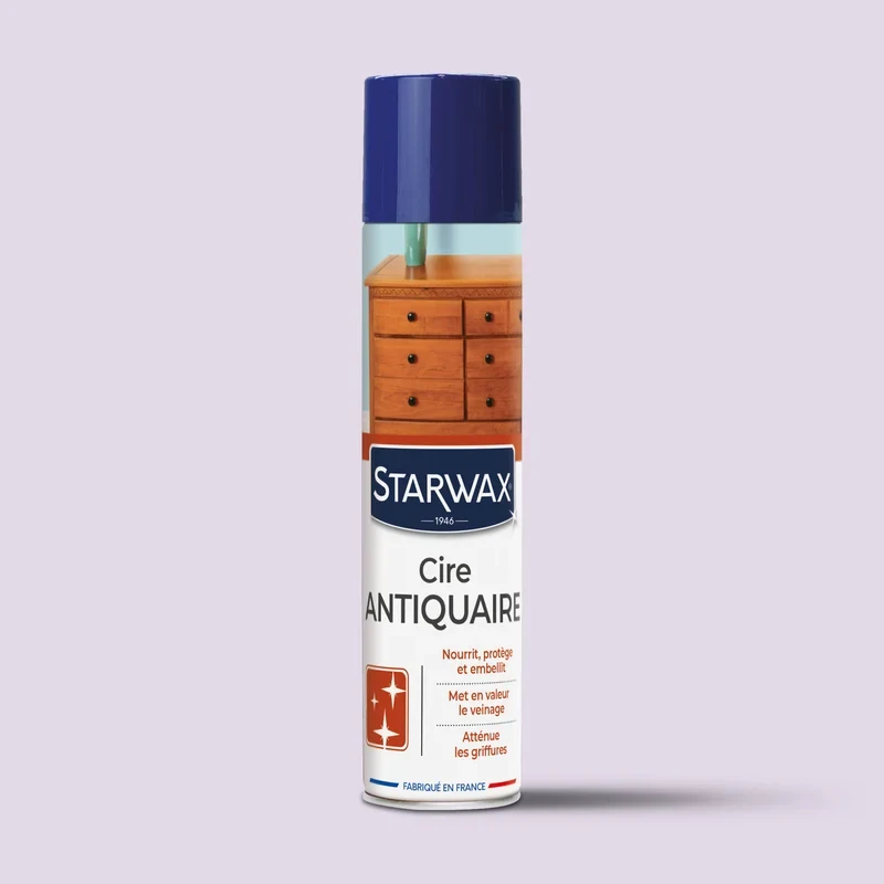 Traditional aerosol wax for waxed wood
