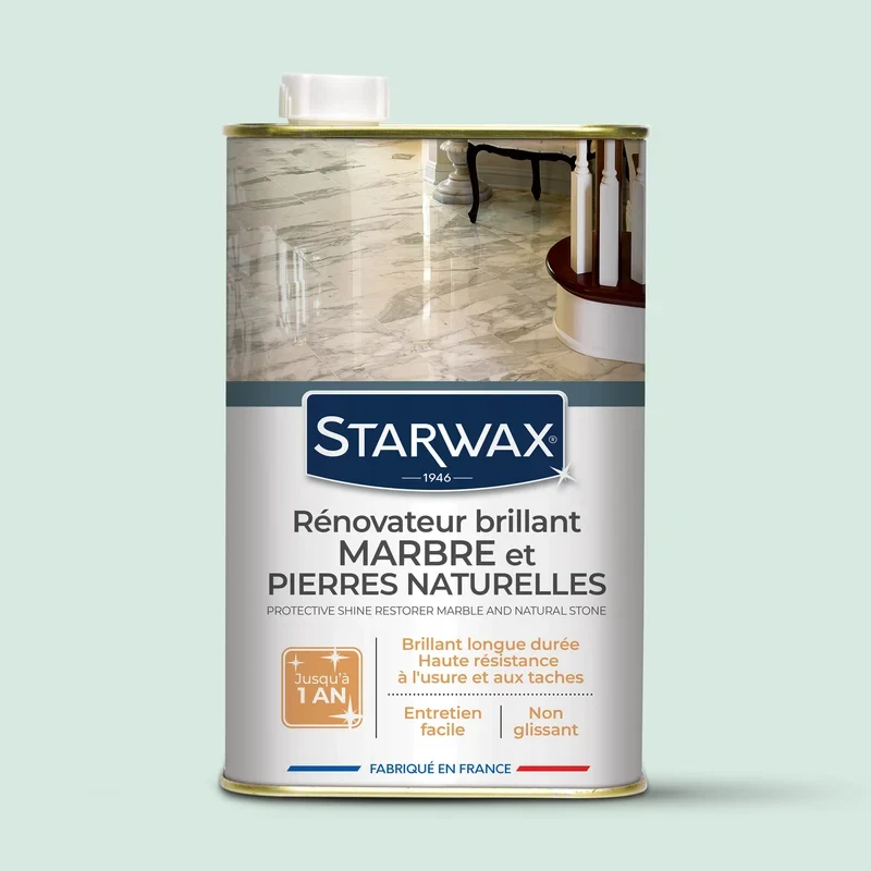 Rénovateur brillant protecteur pour marbres et pierres naturelles 1L