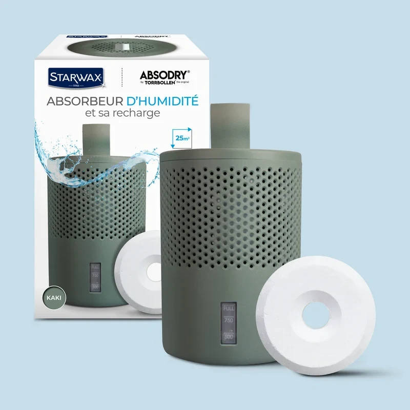 Absorbeur d'humidité + 1 tablette 500g