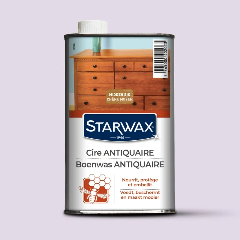 Liquid traditional wax for waxed wood